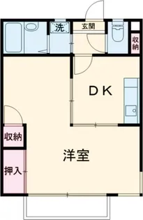 五百渕グリーンガーデン C棟【2階】の間取り