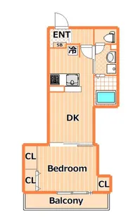 無添加TSUNAGU【2階】の間取り