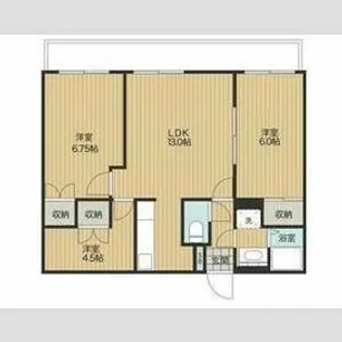 ロイヤル山正【5階】の間取り