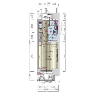 プレサンス鶴舞公園セラヴィ【9階】の間取り