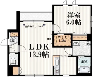 アネックス パークセブン【1階】の間取り