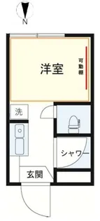 テラス西永福【2階】の間取り