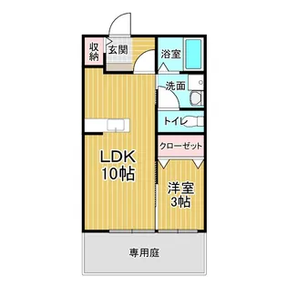 エマーブルI【2階】の間取り