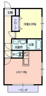 アルエット【1階】の間取り