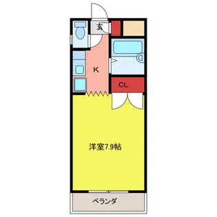 第3馬橋マンション【3階】の間取り