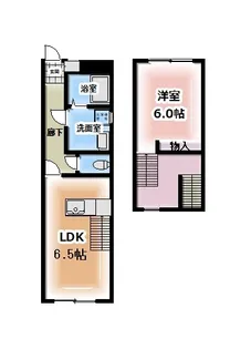 バルモアール【4階】の間取り