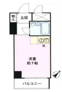 セザール参宮橋【2階】の間取り