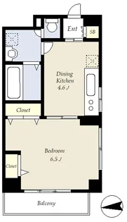 グランドキャッスル【4階】の間取り