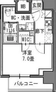 S-RESIDENCE新御徒町East【5階】の間取り