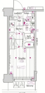 ガーラ・ステーション東神奈川【11階】の間取り