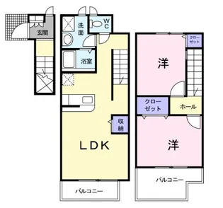 プレジオスCの間取り
