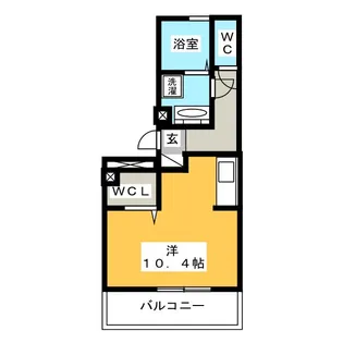 ナチュール【2階】の間取り