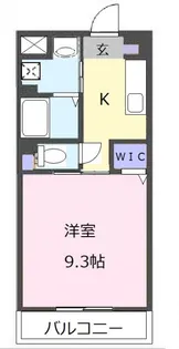 クオリア江戸橋【3階】の間取り