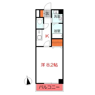 ノーブルコート【2階】の間取り