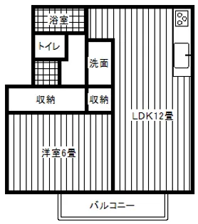 サウンドハイツ【2階】の間取り