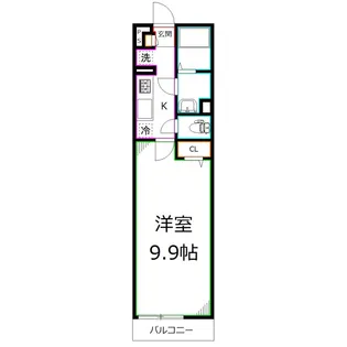 リブリ・Petit Plat【1階】の間取り