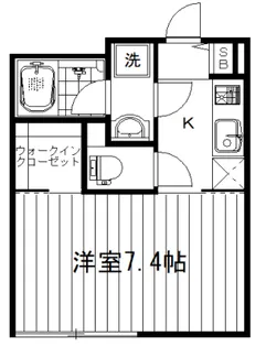 エスプリプラッツ【1階】の間取り
