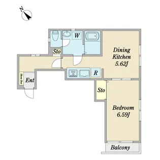 M’s代々木上原【1階】の間取り