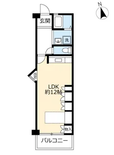 URアミティ学園西町【3階】の間取り