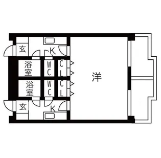 シーサイドビレッジ【2階】の間取り