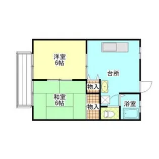 ルミエール【1階】の間取り