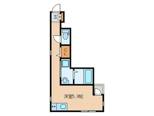 プチパール吉塚駅前【3階】の間取り
