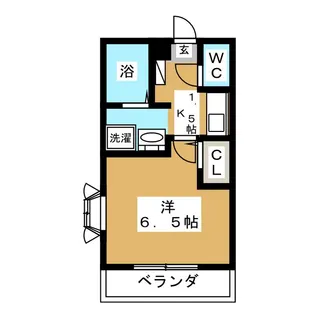 OLIEVE GARDEN【2階】の間取り