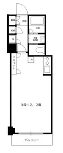 ヴィル・フランシェ【8階】の間取り