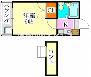 リバーアイ【1階】の間取り