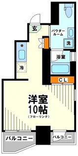 ラ・カルマ 当店専任物件【4階】の間取り