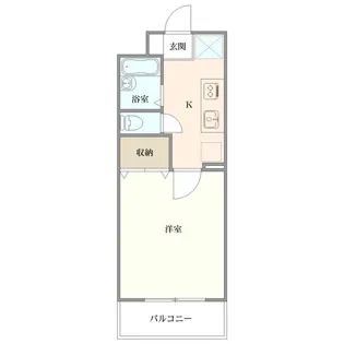 クレアドールMIURA【3階】の間取り