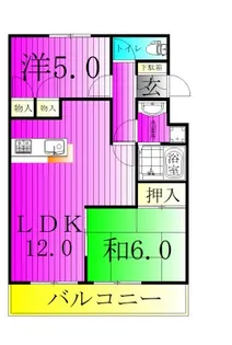 グレース松戸IV【2階】の間取り