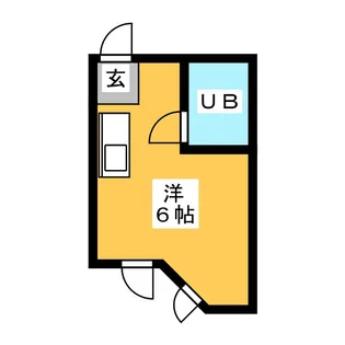 プレスイン六番町【5階】の間取り