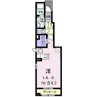 コンフォート ゾーン I【1階】の間取り