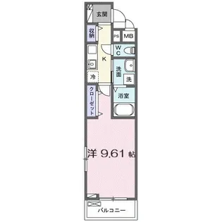 ル・ボワ【3階】の間取り