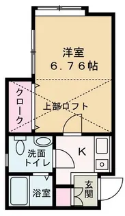 グリーンコート長津田【1階】の間取り