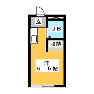 コーポラス須賀 A棟【2階】の間取り