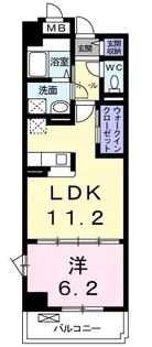 アロッジオ ビオラ【1階】の間取り