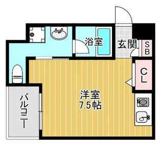 ケイズプレイス【2階】の間取り