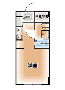 メゾンサンシャイン【8階】の間取り