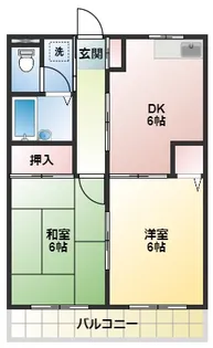 セイルオン【1階】の間取り