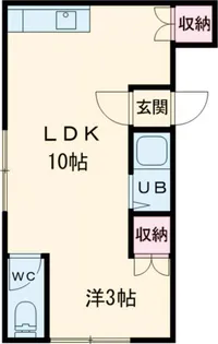 セントラルハイム【1階】の間取り