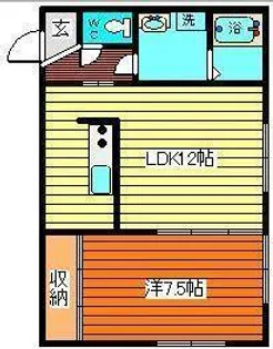 メイプル参拾番館【2階】の間取り
