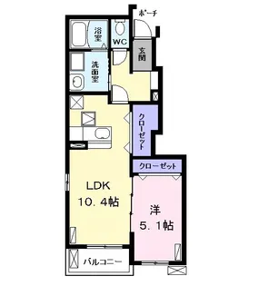 lantern(ランタン【1階】の間取り