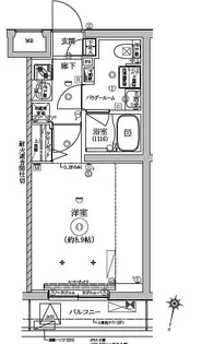RELUXIA西馬込【3階】の間取り