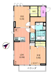 Serene Sun(シリーン サン)【3階】の間取り