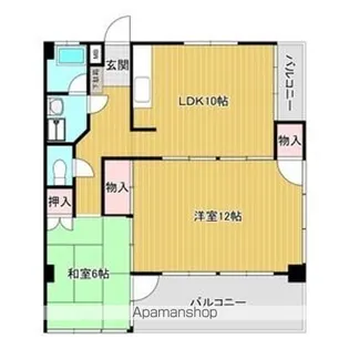 栄コーポラス【3階】の間取り