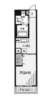 セントラル幡ヶ谷【3階】の間取り