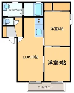 マルベリィ【2階】の間取り