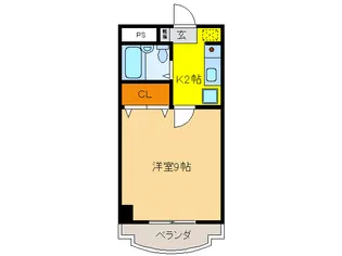 エクセル香蘭【4階】の間取り